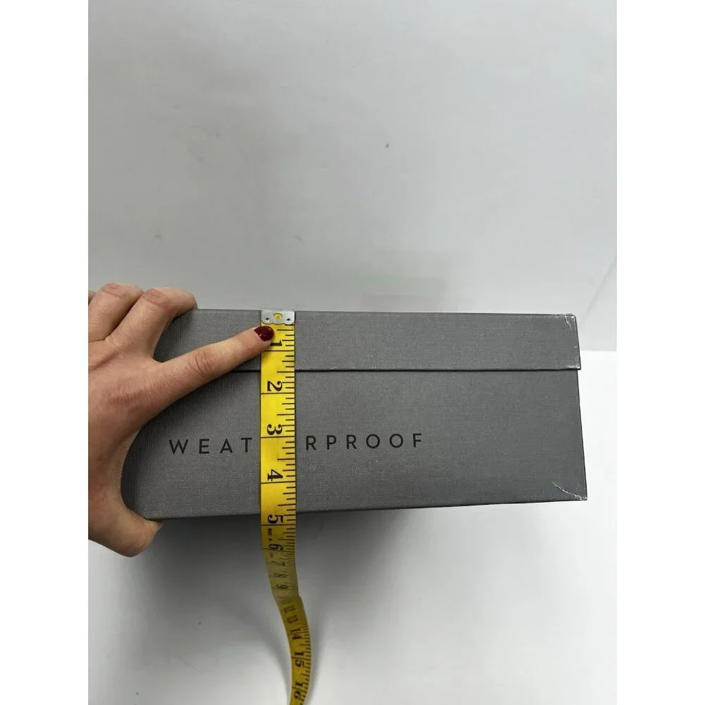 EMPTY BOX Aquatalia Gray Women's Shoes Gift Storage Tissue Paper Inserts